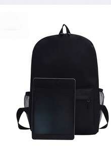 This Spacious And Lightweight Soccer Print Backpack Is Perfect For School, Work, And Leisure. It Features Adjustable Shoulder Straps And... - Multicolor - View 3