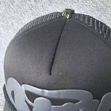 Buchstaben Trucker Cap High Street Hip-Hop Stil Schwarze Stern Baseballkappe Lässig Outdoor Mesh Verstellbar Dad Hat Unisex - Schwarz - Übersicht 2