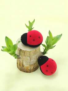 3pcs/1pc Cartoon Ladybug Shaped Ring Box, Suitable For Gifts Or Jewelry Storage, Applicable For Weddings, Birthday Parties, Theme Parties, Bachelor Parties, Anniversaries, Proposals, Bridal Showers And Other Occasions - One Size Fits All - View 4