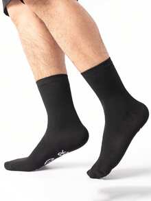 1/3 Pairs Fun Socks Designed For Dads, Lettering On Sole - Best DAD EVER ("Best Dad Ever"), Creative And Stylish Socks, Great Gift Choice - Birthday Gift, Holiday Gift - Multicolor - View 4