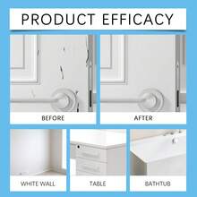 Multifunctional Repair Paint 30g, Uniform Color White Repair Paint, Anti-Rust & Water-Based For Scratch & Crack Cover-Up - Wall Repair Paint - View 5