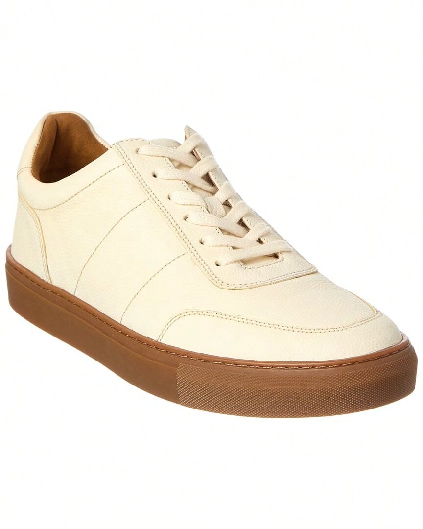 Allen Edmonds Linden Leather Sneaker - White - View 1