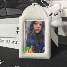 1pc Idol Card Holder Badge Sleeve, Anime Character Card Display Sleeve, Student ID Card, Bus Card Storage Backpack Anti-Loss Hanging Charm - Card Sleeve - View 7