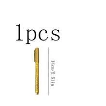 6pcs/4pcs/2pcs/1pc Set Of Elegant Golden And Silver Calligraphy Pens, Waterproof Glitter Ink For Writing Wedding, Birthday, Mother's Day Cards, Thank You Notes, Invitations, Envelopes And DIY Crafts, Invitation Pens, Marker Pens - Multicolor - View 11