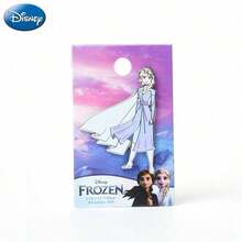 Disney 迪士尼冰雪奇緣 Elsa 正版授權琺瑯優雅公主收藏飾品 - 彩色 - 查看 12