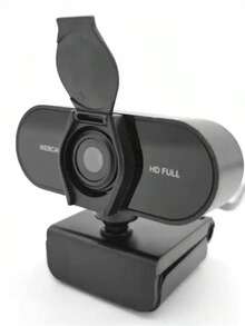 Full HD Webcam With Integrated Microphone, Widescreen, USB, Ideal For Video Conferencing And Video Calls - 720p - View 3