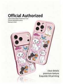 Miniso Disney 矽膠分層手機殼 夏季手機殼 假期禮物手機殼 防滑、防摔、防指紋手機殼 適用於 IPhone 17, 17Air, 17pro, 17promax, 11, 12, 13, 14, 15, 16pro, 16promax, 14Plus, 15Plus, 16Plus, 16pro, 16promax, XR. - 粉色 - 查看 4