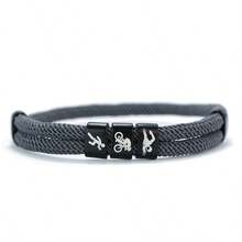 diffone Fashion Triathlon Design Men Sport Bracelet Handmade Adjustable Bracelet For Men Armband Jewelry - Triathlon - View 11