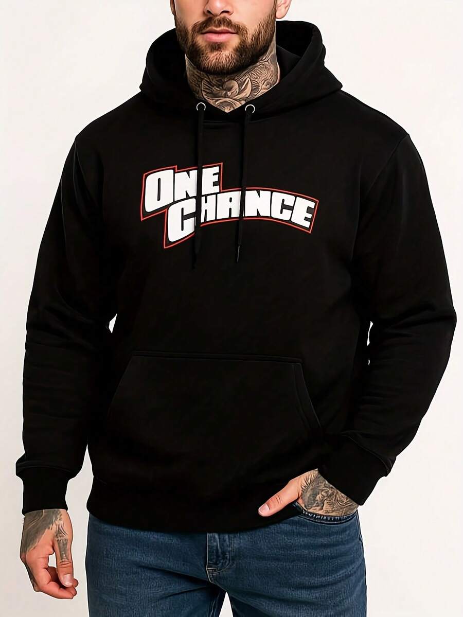 Fruncido, Suave, Holgado, Negro, Para Otoño | Sudadera de Manga Larga con Bolsillo, Sudadera con Capucha de Moda Casual Transpirable, Estilo Urbano, Estética Única, Ajuste Cómodo, Adecuado para Todas las Estaciones. - Negro - Ver 1