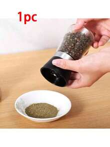 2件/1件裝玻璃香料研磨器 手動胡椒研磨器 家用廚房研磨器 家用海鹽研磨器 適用於燒烤、野餐與戶外露營 廚房小工具 廚房必需品 情人節禮物 廚房配件 - 彩色 - 查看 13