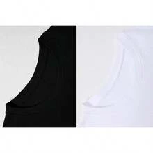 Men T-Shirts - 黑色 - 查看 5