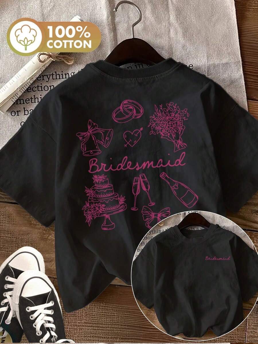 Women T-Shirts - Black - View 1