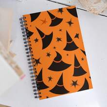 Buku Catatan Halloween Hadiah Kelulusan Buku Harian Ulang Tahun Buku Sketsa Jurnal Topi Penyihir Oranye Menyeramkan Trick or Treat Aneh Menakutkan Buku Catatan Subjek Dekorasi Kamar Dekorasi Rumah Dekorasi Halloween - 1 BUKU - View 9
