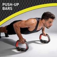 40LB 5 In 1 Adjustable Dumbbell Set , Fitness Exercises For Home Gym, Black, 1-Inch Holes Fit Standard Sized Bar - Default - View 6