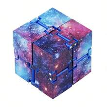 Theme Changing Cube, Multi-Shape Puzzle Stress Relief, Transformation Board, Starry Texture Changing Cube, Stress Relief Small, Geometric Puzzle - Cảm hứng - Xem 3