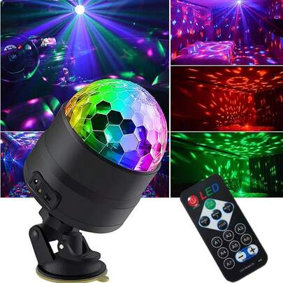 Đèn quả cầu disco, đèn sân khấu tiệc DJ, đèn LED chớp nháy cho họp mặt gia đình, tiệc nhảy, karaoke sinh nhật, trang trí sinh nhật và Giáng sinh, phòng khách gia đình, karaoke đám cưới, trang trí ánh sáng quán bar, trình diễn ánh sáng và đèn tạo không khí