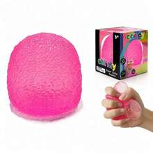 Cute Candy Squishy Toy, Jelly Sugar Ball Stress Relief Fidget, Soft Squeeze Sensory Toy For Kids & Adults, Kawaii Mochi Squishy Desk Toy, Anxiety Relief Hand Toy, Party Favor, Cute Candy-Inspired Decompression Toy. - Candy(Pink) - 查看 7