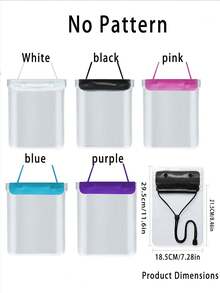 Waterproof Dry Bag, Waterproof Phone Pouch, Shoulder Bag - Suitable For Diving, Water Park, Canal Hiking And Beach Swimming Item Storage. Features Swimming, Photography, Dust-Proof, Shock-Proof, Rain-Proof, Waterproof, Floating And Portable Functions, Versatile Use. - Multicolor - View 8