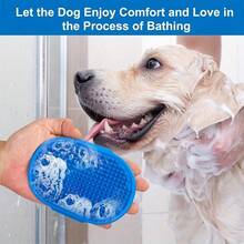 2PCS Multi-Color Pet Dog Grooming Ring Plus Bath Brush, Nylon Restraint Nose Adjustable, Fixed Dog & Cat Tether Strap, Suitable For Pet Grooming Table, Bathtub, For Bathing - Massage - Hair Removal - Wet Or Dry Hair, Long Hair Dogs And Cats - View 9