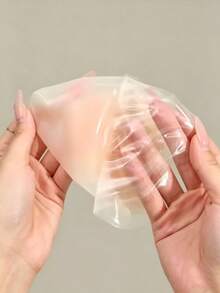 1 par de cubrepezones de silicona en forma de lágrima - almohadillas adhesivas reutilizables sin costuras para pechos, adecuadas para atuendos sin tirantes y sin espalda - Multicolor - Ver 6