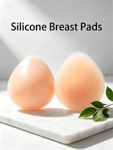 ANGDIE Silicone Breast Shape Prosthesis Suitable For Mastectomy, Prosthesis Aging And Silicone Breast Pads (1 Pair) - Khaki - View 2