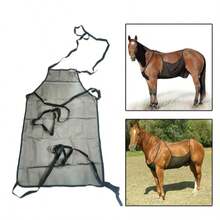 Horse Pony Fly Sheet Rug Belly Guard Protection Cover Abdomen Insects Blanket - Black - View 2