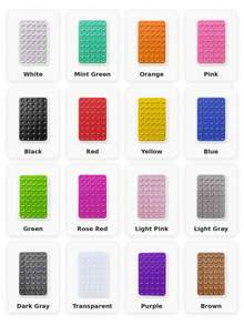 4/3pcs Silicone Phone Suction Cups, Anti-Slip Phone Stickers, Adhesive Phone Holder, New Silicone Suction Cup Stand, Upgraded Suction Cup Card Packaging, Fashion Item - Multicolor - View 4
