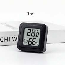 1/2/3pcs Mini Indoor Thermometer Hygrometer, High Precision Temperature Monitor, Humidity Meter, Comfort Indicator, Digital Display, Suitable For Home, Office, Reptile Habitat, Wine Cabinet - Thermometer and Hygrometer - View 15
