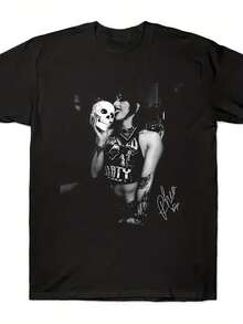 Men Outdoor Tees & Tanks - Black - View 1