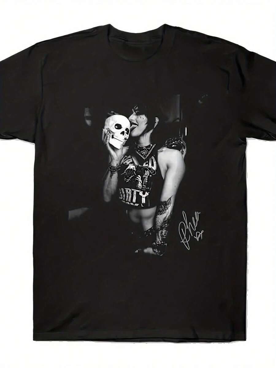 Men Outdoor Tees & Tanks - Black - View 1