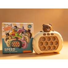 Kids' Fast Press Game Machine, 999 Levels, 4 Modes, Bubble Fingertip Toy. Handheld Fast Press Bubble Machine With Instant Sound Feedback, Sensory Whack-A-Mole Game, Relieves Anxiety And Stress For Teens And Adults, Birthday Gift, Christmas Gift. ... - Multicolor - View 10