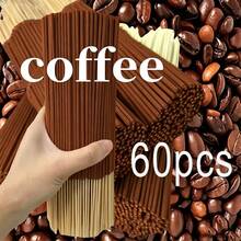 20/100/300pcs Coffee Scented Incense Sticks, Suitable For Home Air Purification, Aromatherapy, Yoga, Office, Tea Room - Holiday Gift - Multicolor - View 13