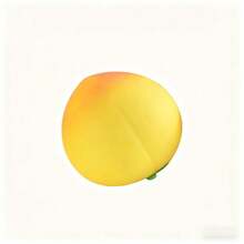 1pc Random Style Creative Stress Relief Squeeze Toy Music Peach Slow Rebound Office Stress Relief Squeeze Toy - Multicolor - View 6