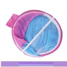 1pc Foldable Mongolian-Style Baby Mosquito Net Bed, Suitable For Infants Aged 0-2 Years. No Installation Required; Easy To Carry And Convenient. - Multicolor - View 8