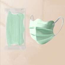 10pcs Disposable Face Masks For Women, Multi-Color, Fashionable, Breathable, UV Protection - Multicolor - View 23