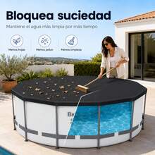 Strumenti per la pulizia della piscina - nero - Visualizzare 3
