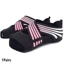 Yoga Shoes Socks Open Toe Non-Slip Grip With Straps, Suitable For Pilates, Ballet, Bikram, Women's Fitness Training - Multicolor - View 15
