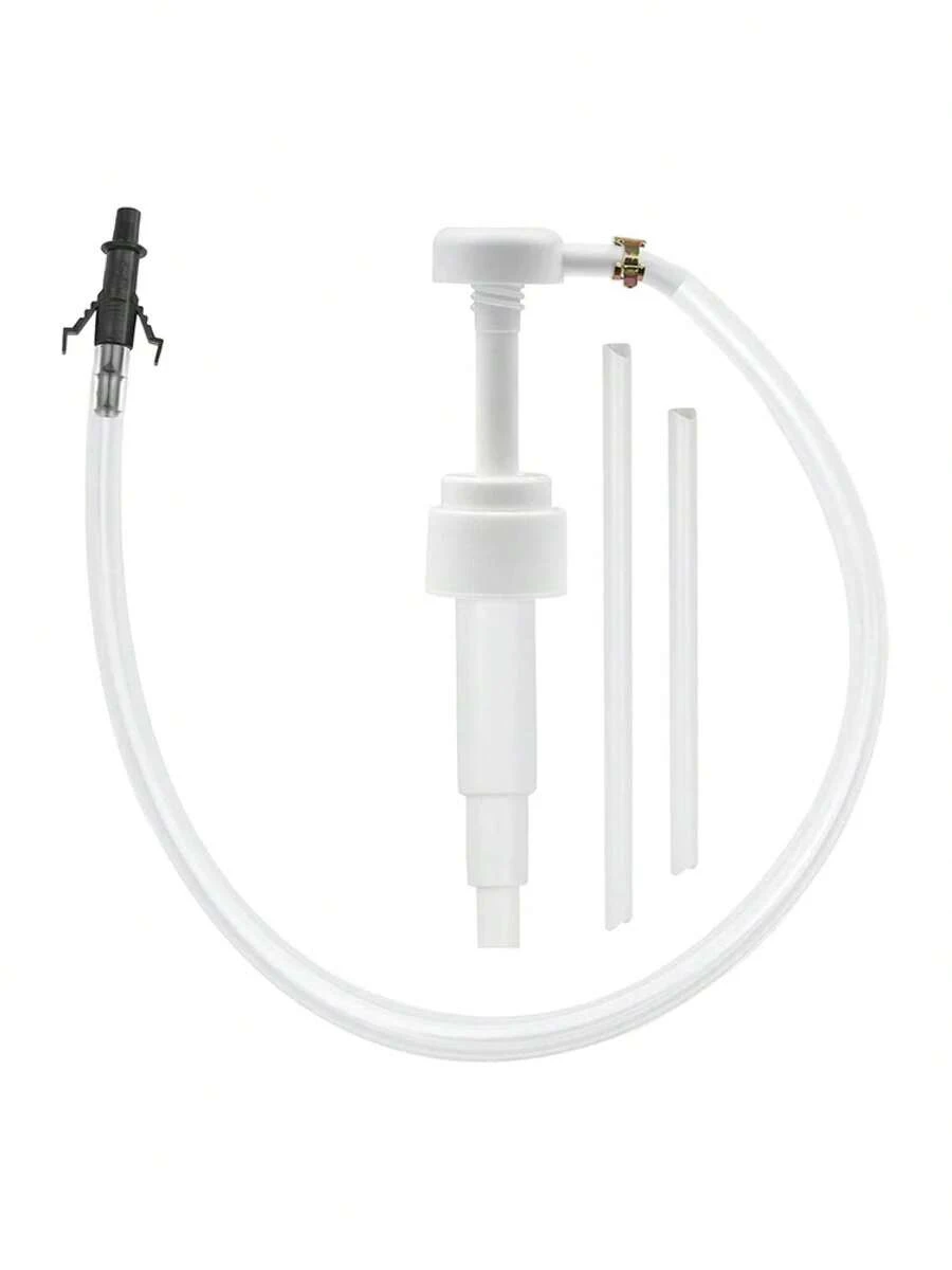 Transmission Differential Oil Transfer Pump, Adapted To Standard Quart Bottles, With Third Hand Adapter - A - View 1