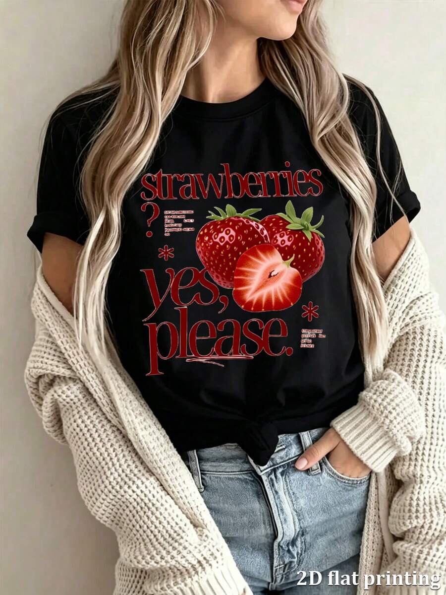 Women T-Shirts - Black - View 1