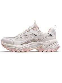 CAMEL CROWN Women's Retro Running Shoes, Anti-Slip Shock-Absorbing Soft Bottom Lightweight Breathable Casual Sneakers - White/Butter Powder - View 7