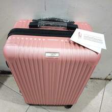 Premium Hard-Board Suitcase | 360° Wheels | Stylish And Durable | Security Lock - 玫瑰金色 - 查看 7