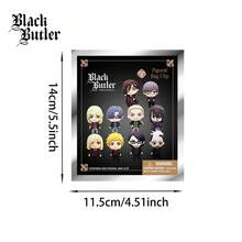 Crunchyroll 1PC  Officially Licensed Sebastian Michaelis 3D Foam Blind Bag Clip – Random Collectible, Party Gift Deco - Black - View 3