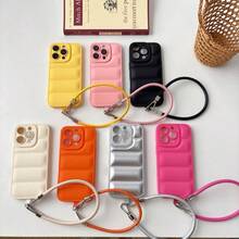 1pc Cute Bread Phone Case DIY Heart Macaron Color 2025's Latest Hot-Selling Mobile Phone Case Cell Phone Case For Galaxy S25, S24, S24Plus/S24+, S24Ultra, S24FE, S20, S21, S22, S23 Compatible With Iphone 11/11 Pro/11 Pro Max/12/12 Pro/12 Pro Max/13/13 Pro/13 Pro Max/14/14 Pro/14 Pro Max/15/15 Pro/15 Pro Max/16/16 Pro/16 Pro Max IPhone16E Shaped Grip And Military Shockproof Protection]Silicone Case G04/G05/G13/G14/G15/G22/G24/G32/G60/G85 - Silver - View 8