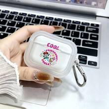 迪士尼米妮鼠 & 黛絲鴨「酷友誼感」AirPods 保護殼，可愛防震防摔外殼附鑰匙圈，相容於 AirPods 1/2/3/4 與 Pro/Pro 2 代，適用於新款 AirPods Pro 3，適合送給女友的聖誕襪小禮物 - 紅色 - 查看 2