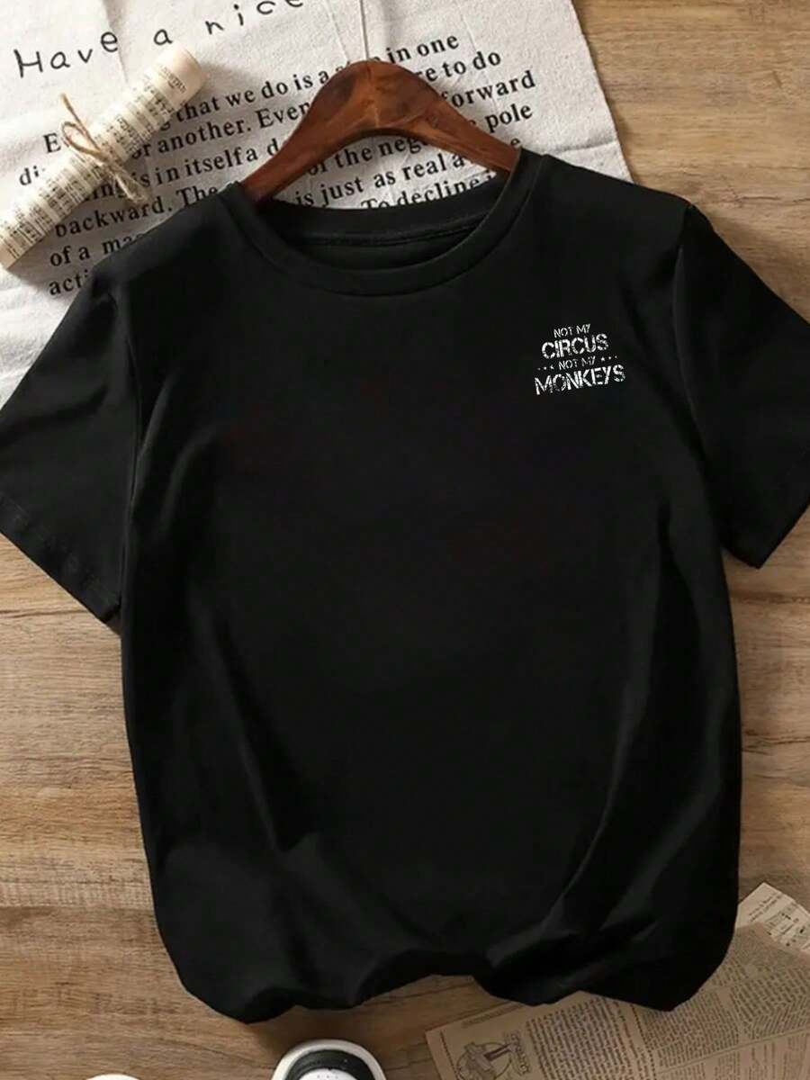 Women T-Shirts - Black - View 1