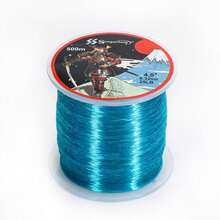 SOUGAYILANG Dây câu nylon mono, dây dẫn câu bằng chất liệu nylon cho nước mặn và nước ngọt - Màu xanh lam - Xem 17