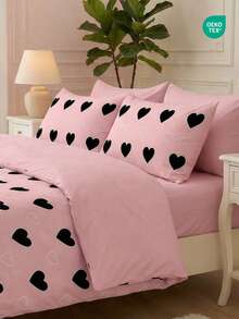 1pc/2pcs Printed Pillowcase, Without Pillow Insert, Daily Polyester Soft & Skin-Friendly Pillowcase, Comfortable Home Textile, Suitable For Living Room, Bedroom, Outdoor, Sofa Decor, Oeko-Tex Certified - Multicolor - View 3