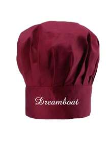 Customizable Chef Hat, Dust-Proof Adjustable Kitchen Cooking Cap For Bakeries, Cafes, Restaurants, Catering Service, Washable Oil-Proof Hair Net With Elastic Strap, Short Brim, Skull Cap - Multicolor - View 12