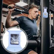 Magnetic Stopwatch With Countdown Timer For Gym, Yoga, Digital LED Display, Magnetic Watch For Outdoor Sports - Blue - View 3
