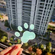 1 Set Cat Paw Design PET Anti-Slip Coasters, Home Kitchen Decor Accessories, Cute Affordable Small Items, Suitable For Various Holiday Parties, Wedding Accessories, Thanksgiving, Back To School Decor Gifts - Multicolor - View 5